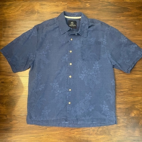 Jamaica Jaxx Silk Shirt Size M - Picture 1 of 5